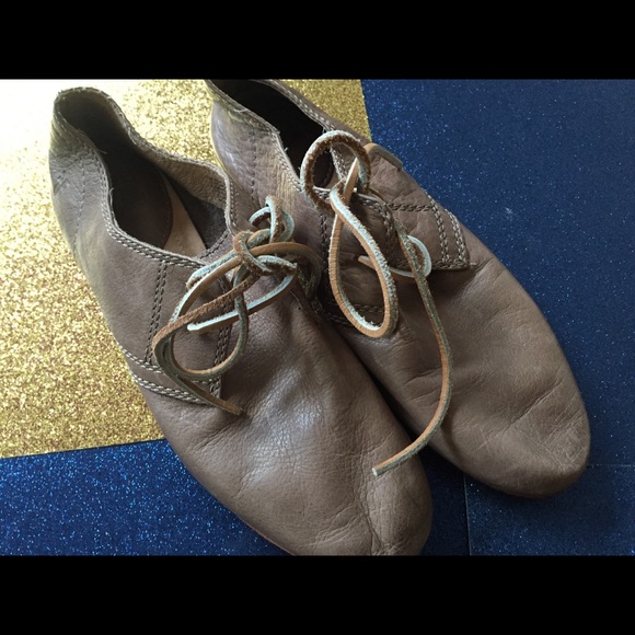 FRYE OXFORD Loafers TAN CLASSY CHIC LUX 8 PREPPY - Picture 2 of 4